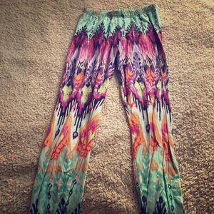 Multicolored Boho Leggings
